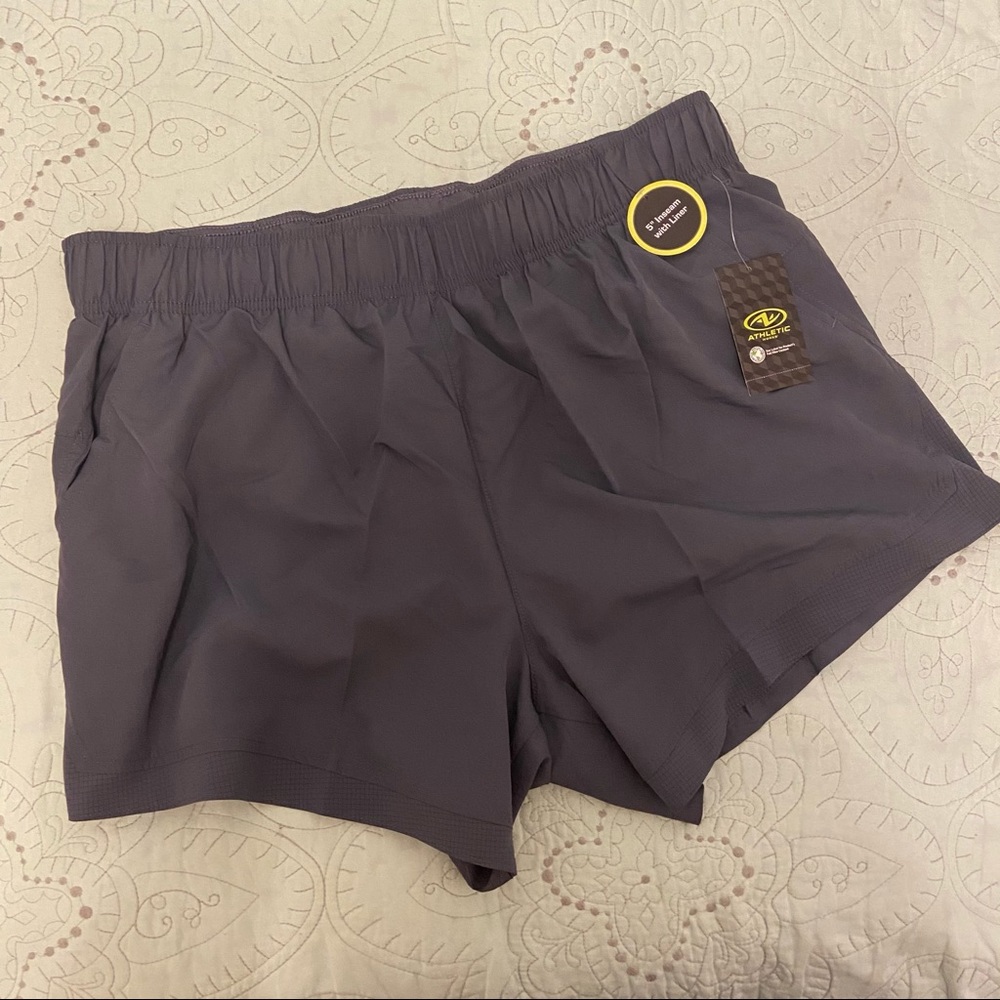 NWT Womens Gray Athletic Shorts